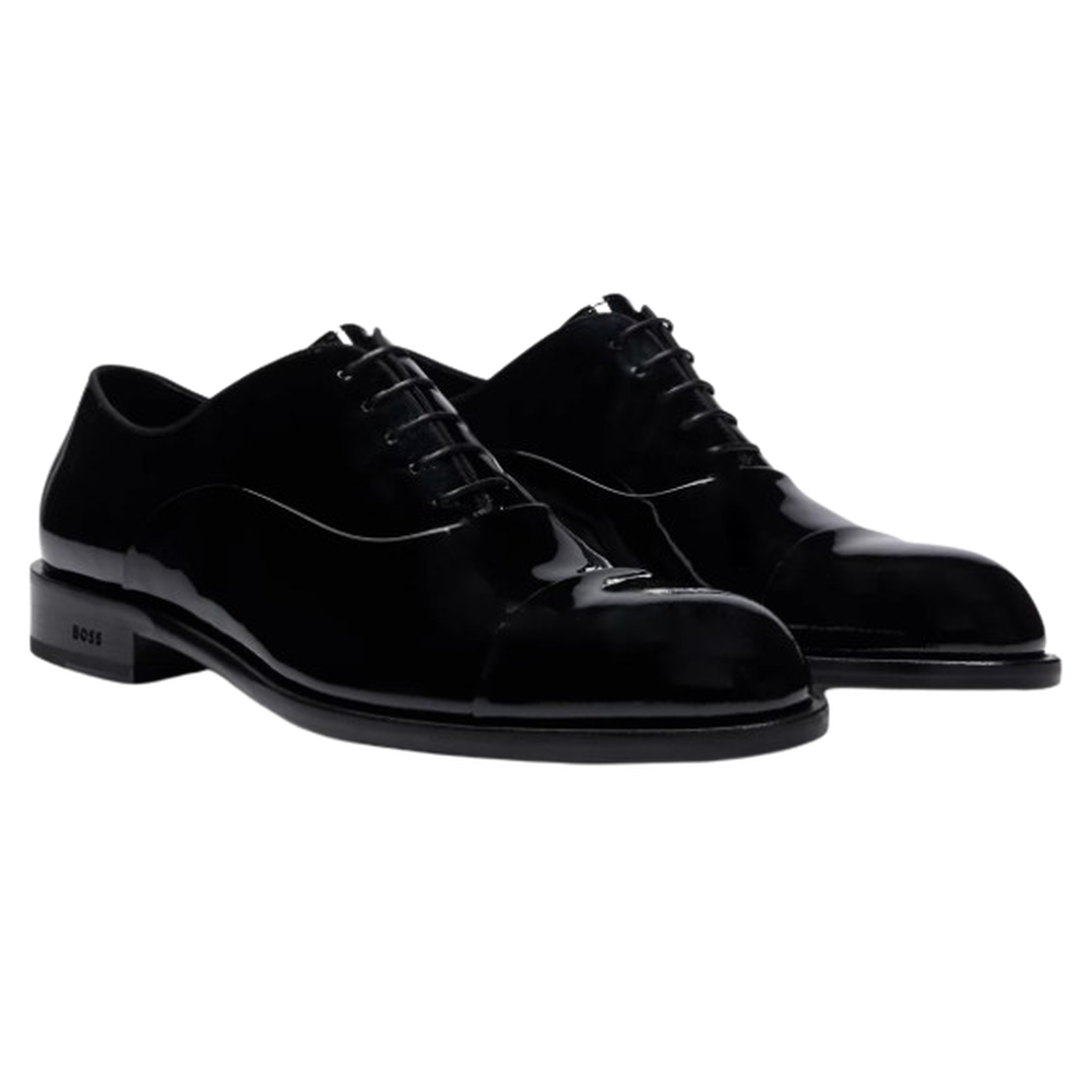 OXFORD-SCHUHE AUS LACKLEDER